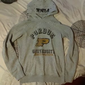 Purdue VS pink collegiate collection hoodie